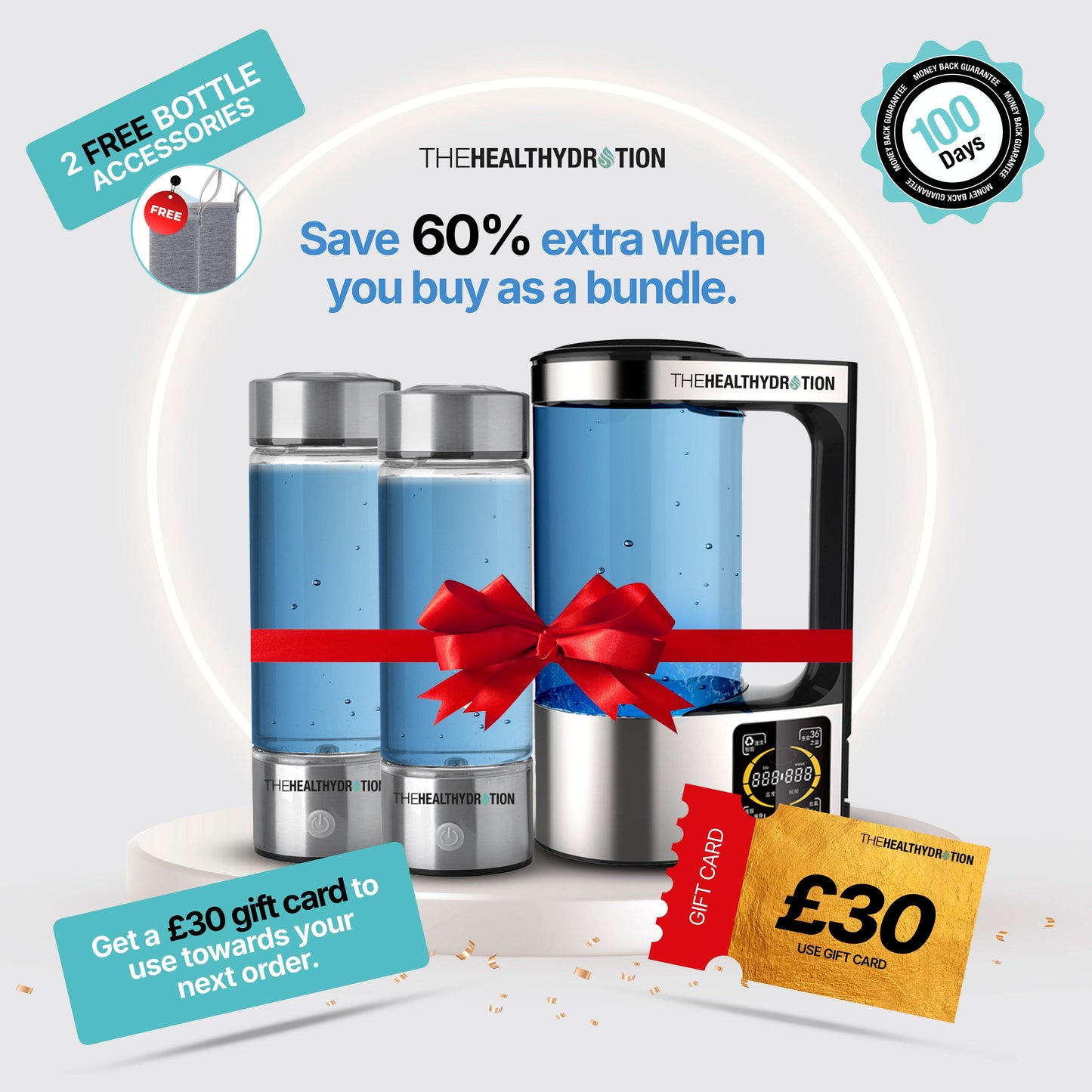 Two THH Bottle & Pitcher Bundle