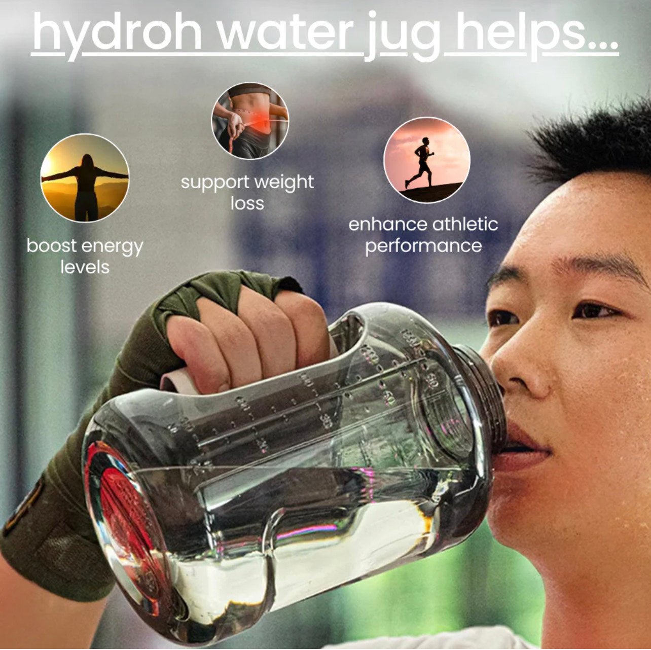 Hydrogen water Jug