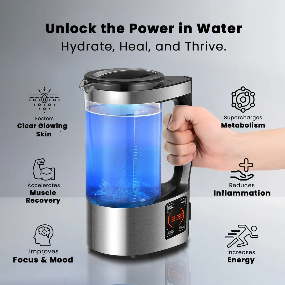 Hydrogen Water Pitcher